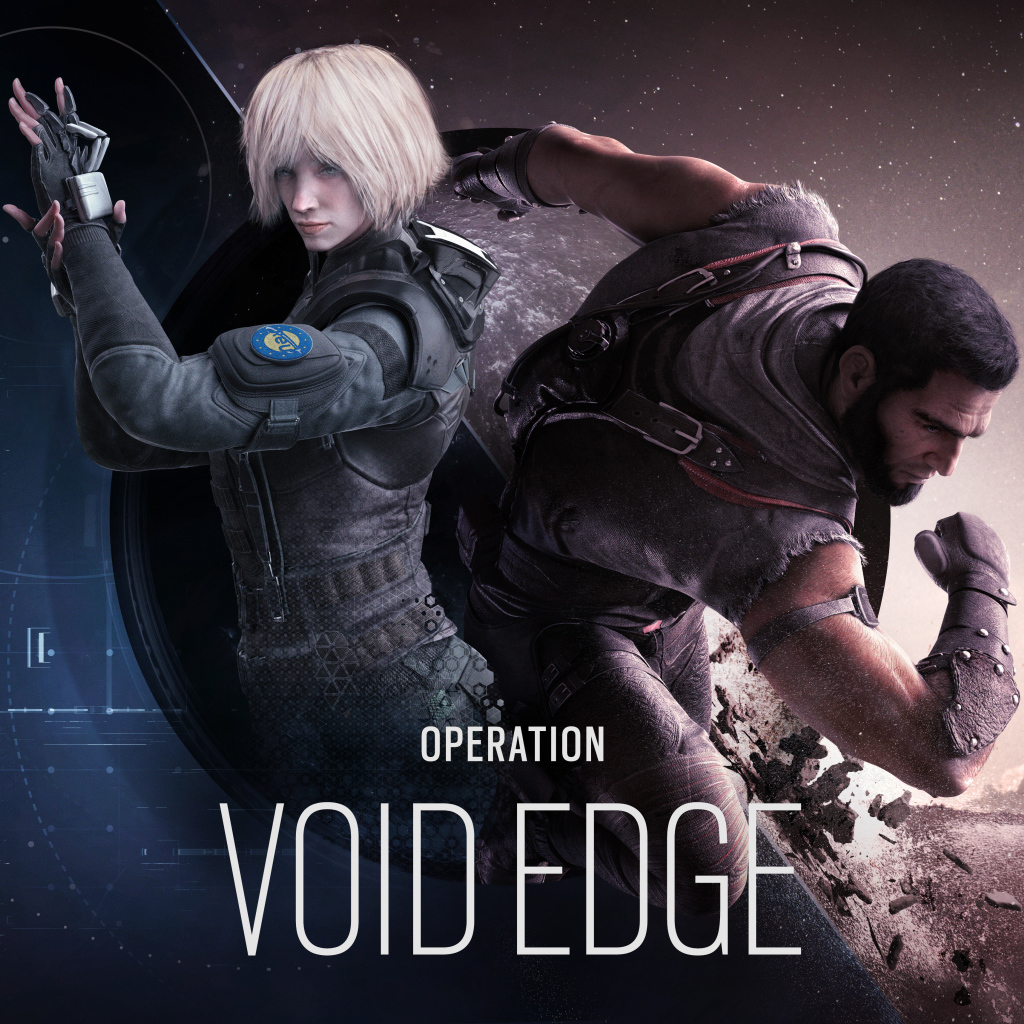 Постер компьютерной игры Tom Clancys Rainbow Six Siege Opeartion Void Edge, 2020