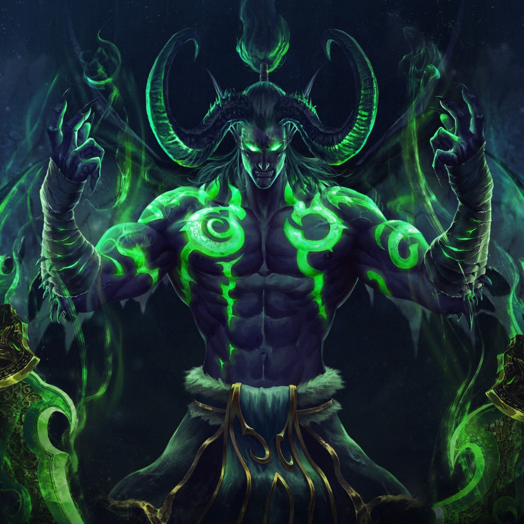 Демон  из компьютерной игры Warcraft III: Reforged