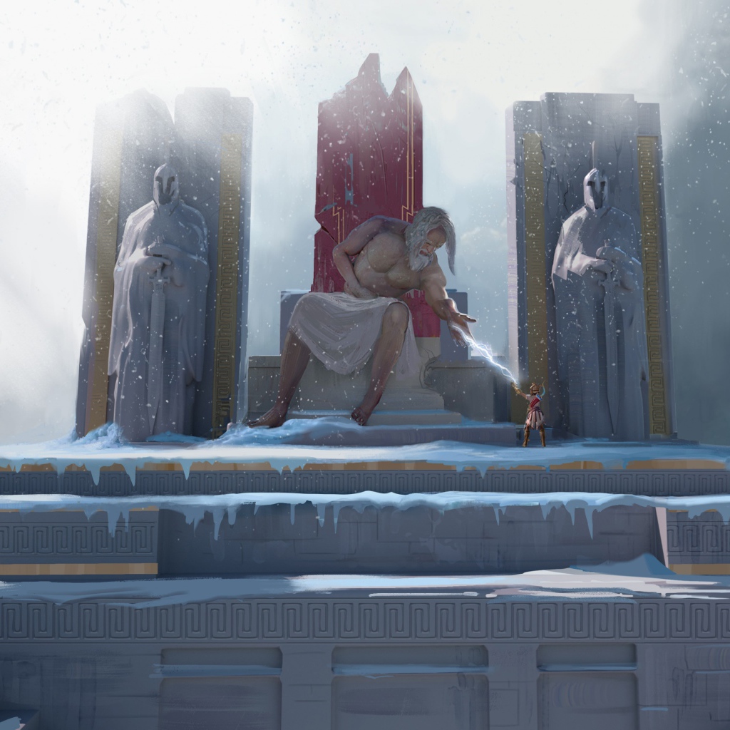 Бог на Олимпе компьютерная игра Gods & Monsters, 2020