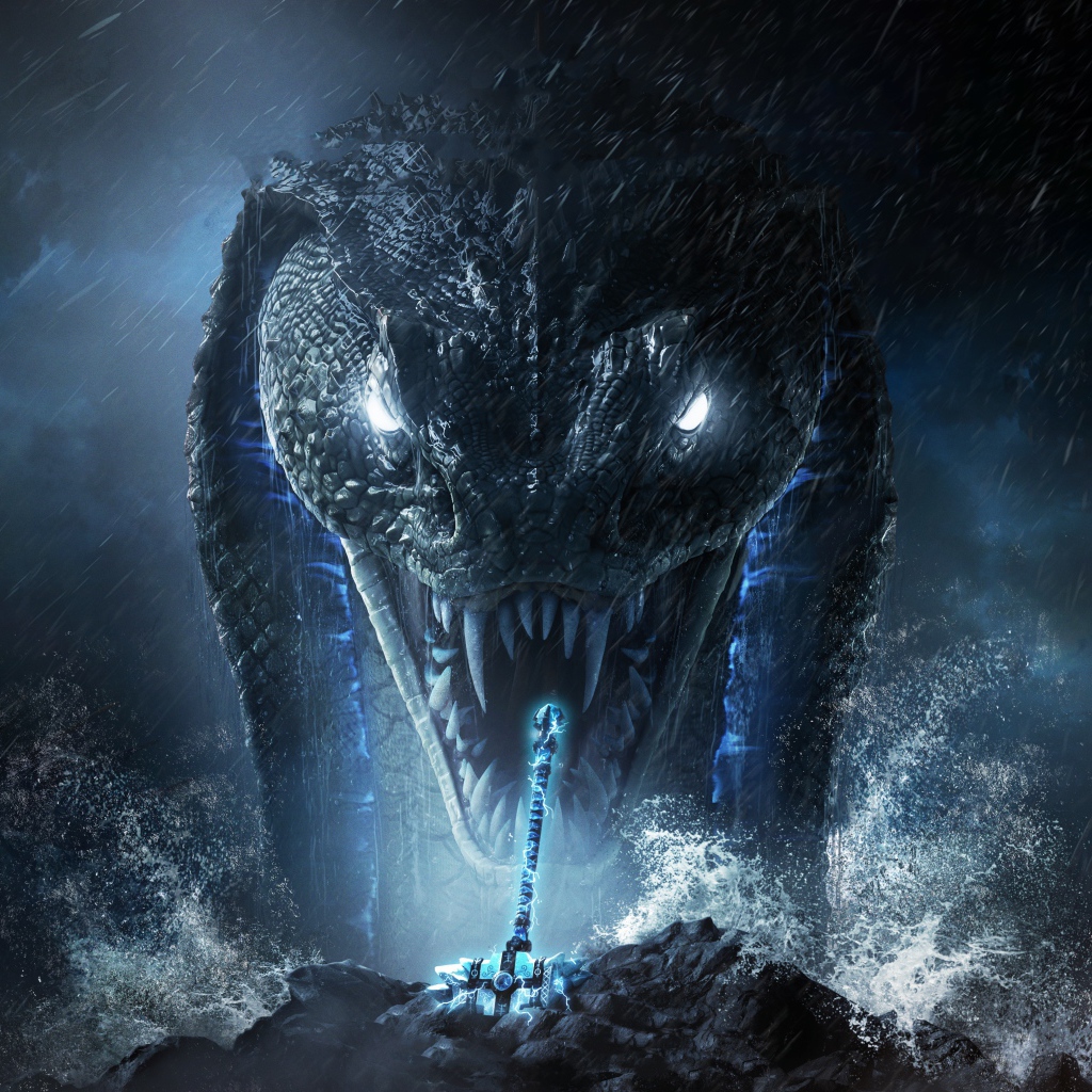 Монстр из видеоигры  Wrath of the Jormungandr