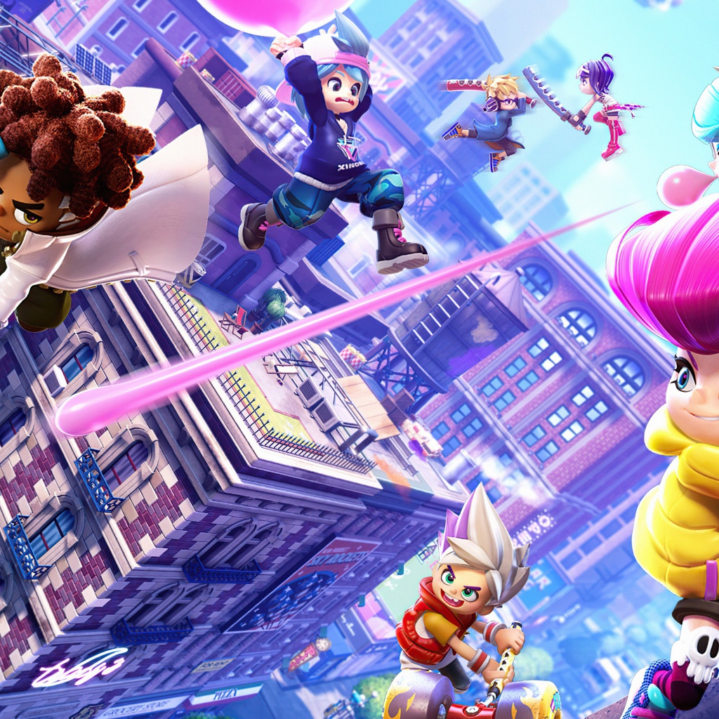 Скриншот компьютерной игры Ninjala, 2020