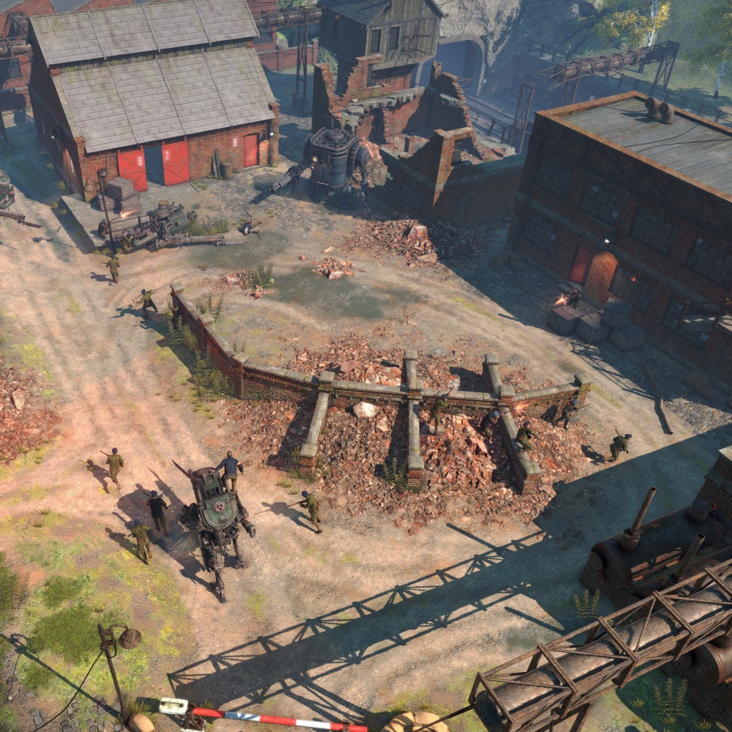 Скриншот компьютерной игры Iron Harvest