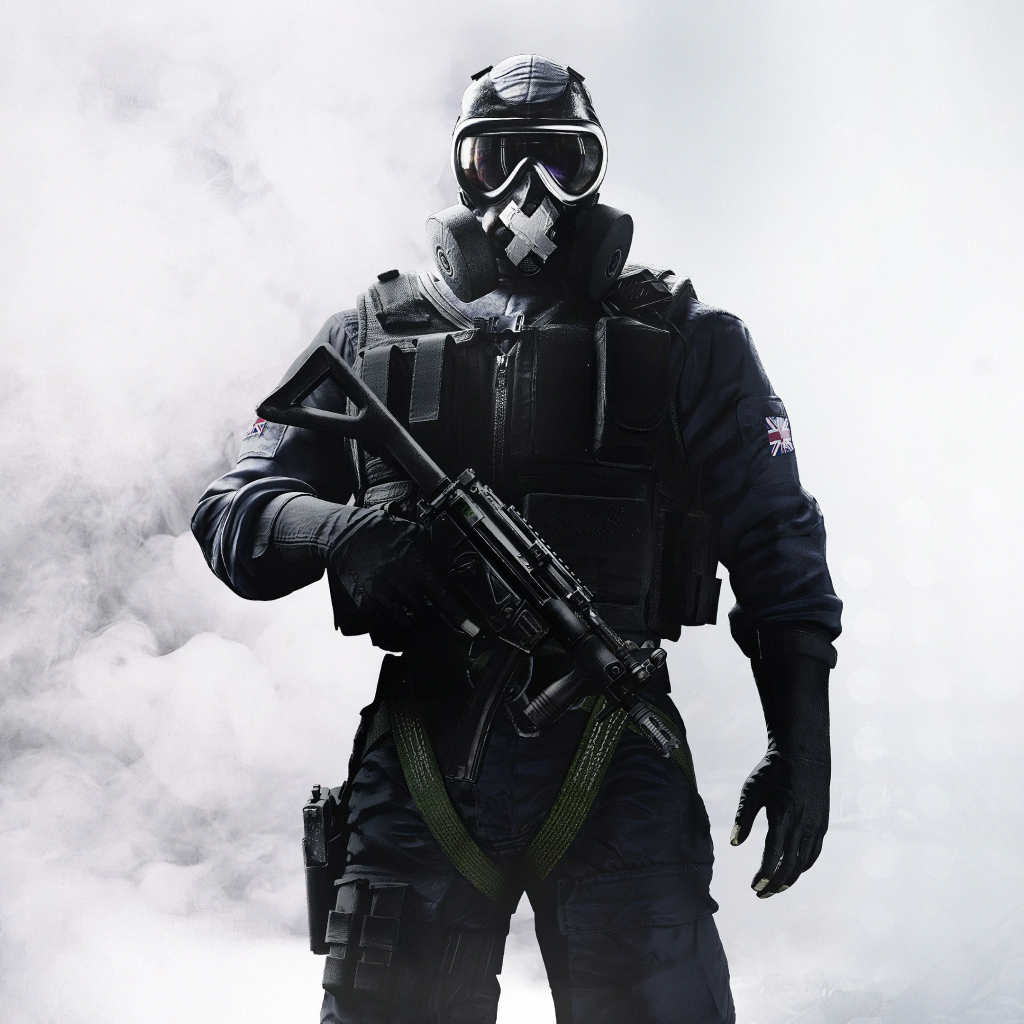Soldier from the Rainbow Six Siege pc game