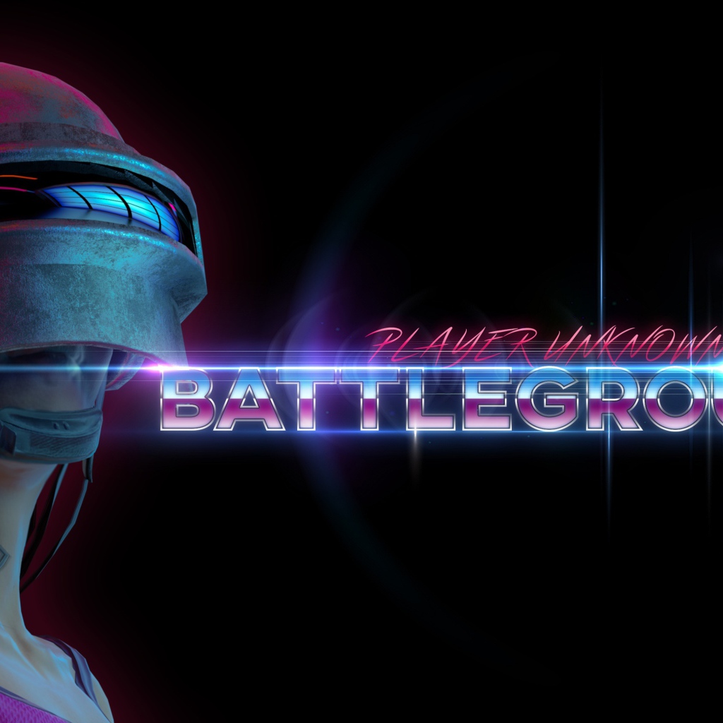 Девушка в шлеме, персонаж компьютерной игры PUBG