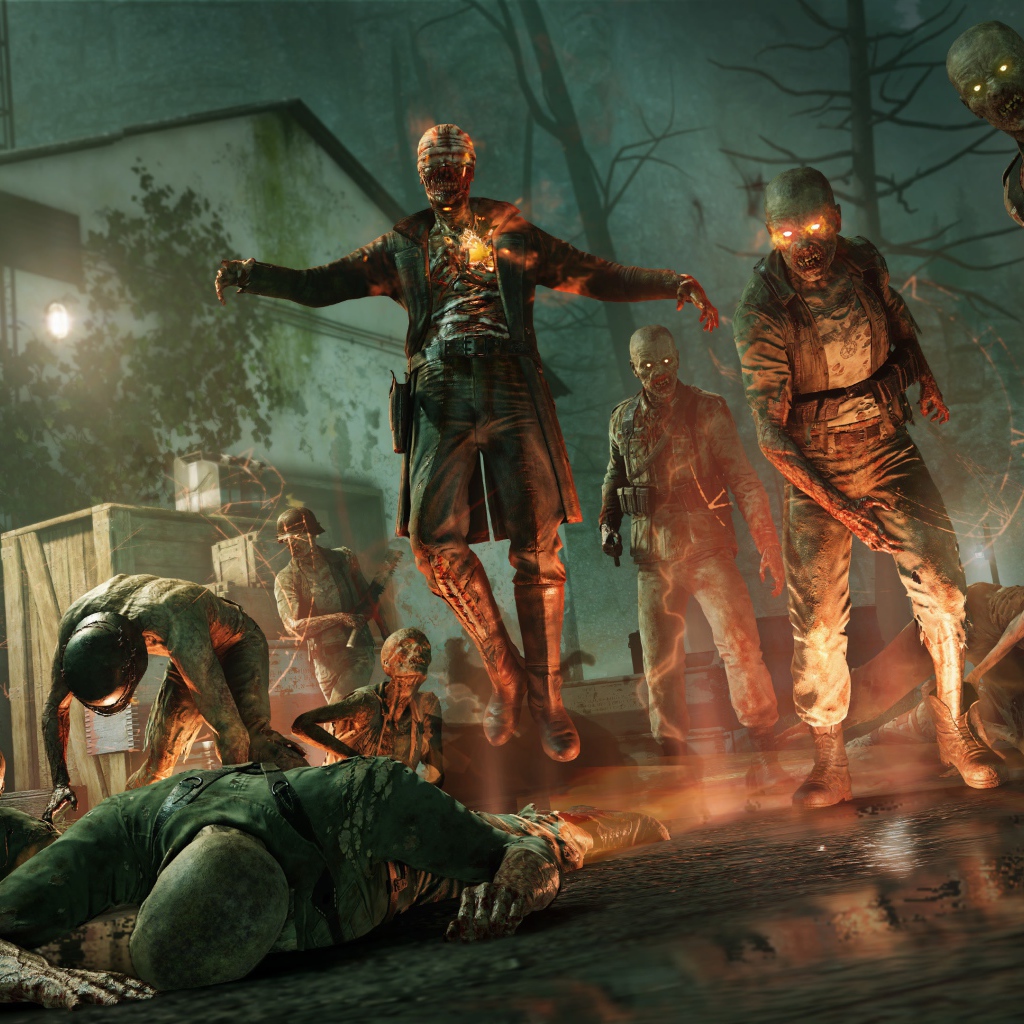 Атака зомби компьютерная игра Zombie Army: Dead War, 2020