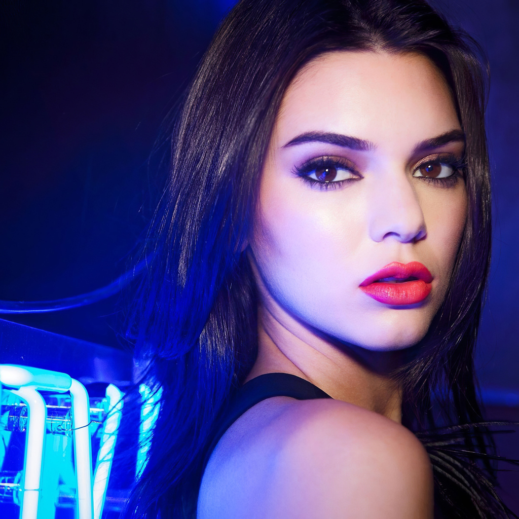 Американская супермодель Кендалл Дженнер крупным планом