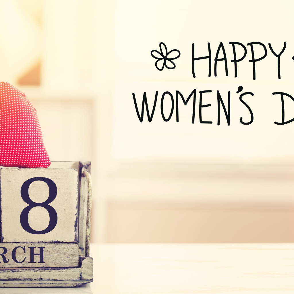 Надпись С Международным Женским Днем 8 марта