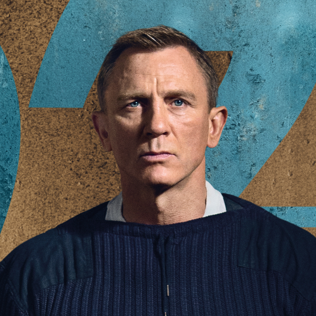 Актер Дэниел Крейг в фильме  Не время умирать, Бонд 25