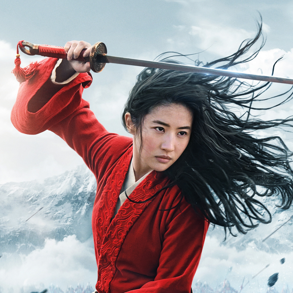 Актриса Лю Ифэй  в новом фильме Мулан, 2020