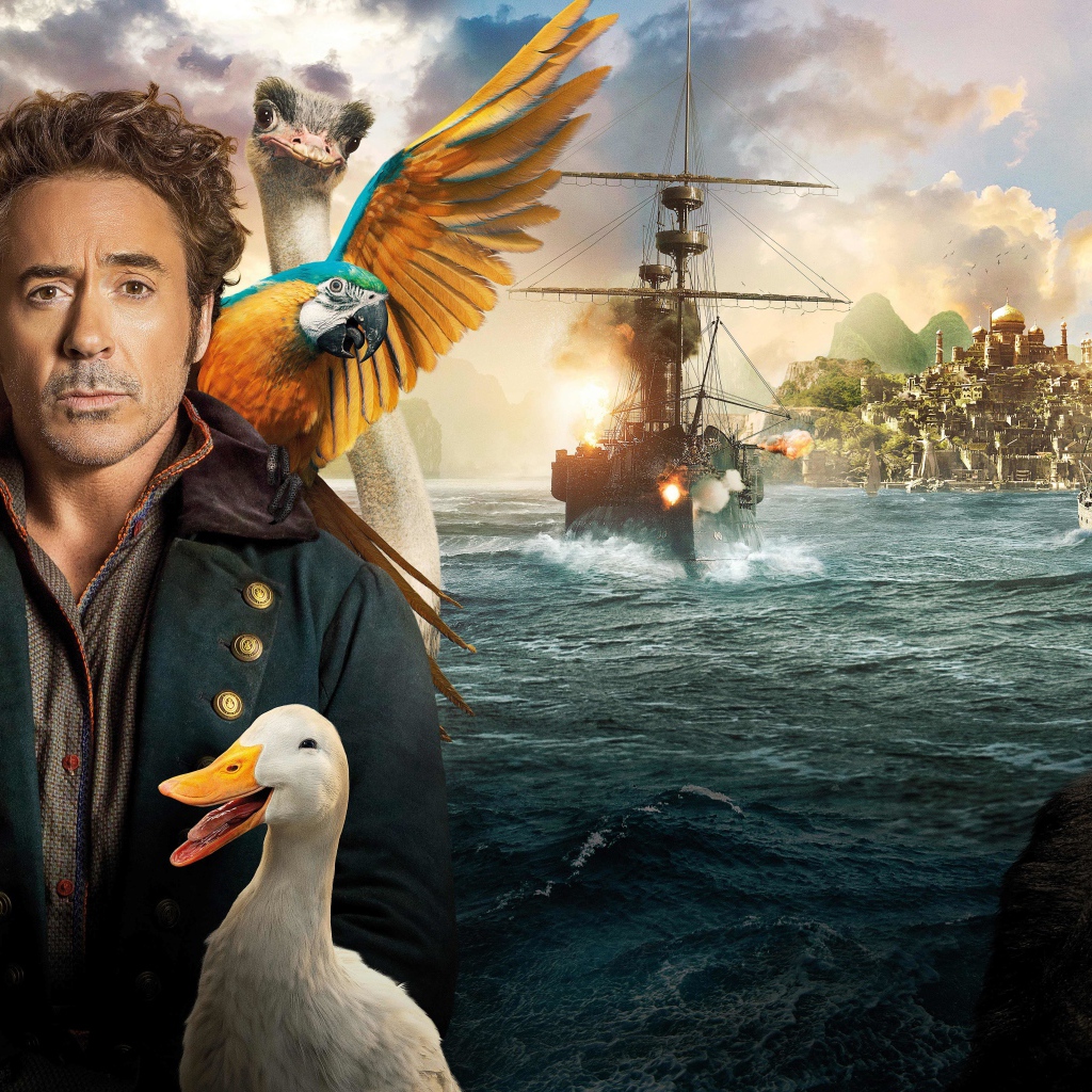 Постер фильма Удивительное путешествие доктора Дулиттла, 2020 года