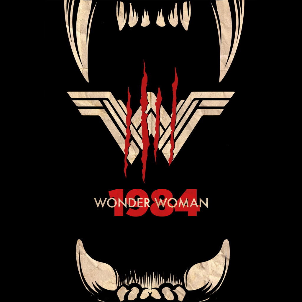 Poster for the new film Wonder Woman: 1984, 2020