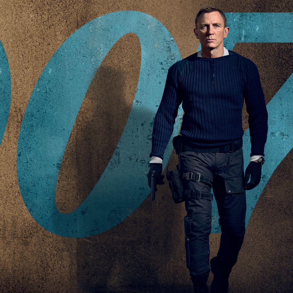 Спецагент 007 Джеймс Бонд в новом фильме Не время умирать, 2020