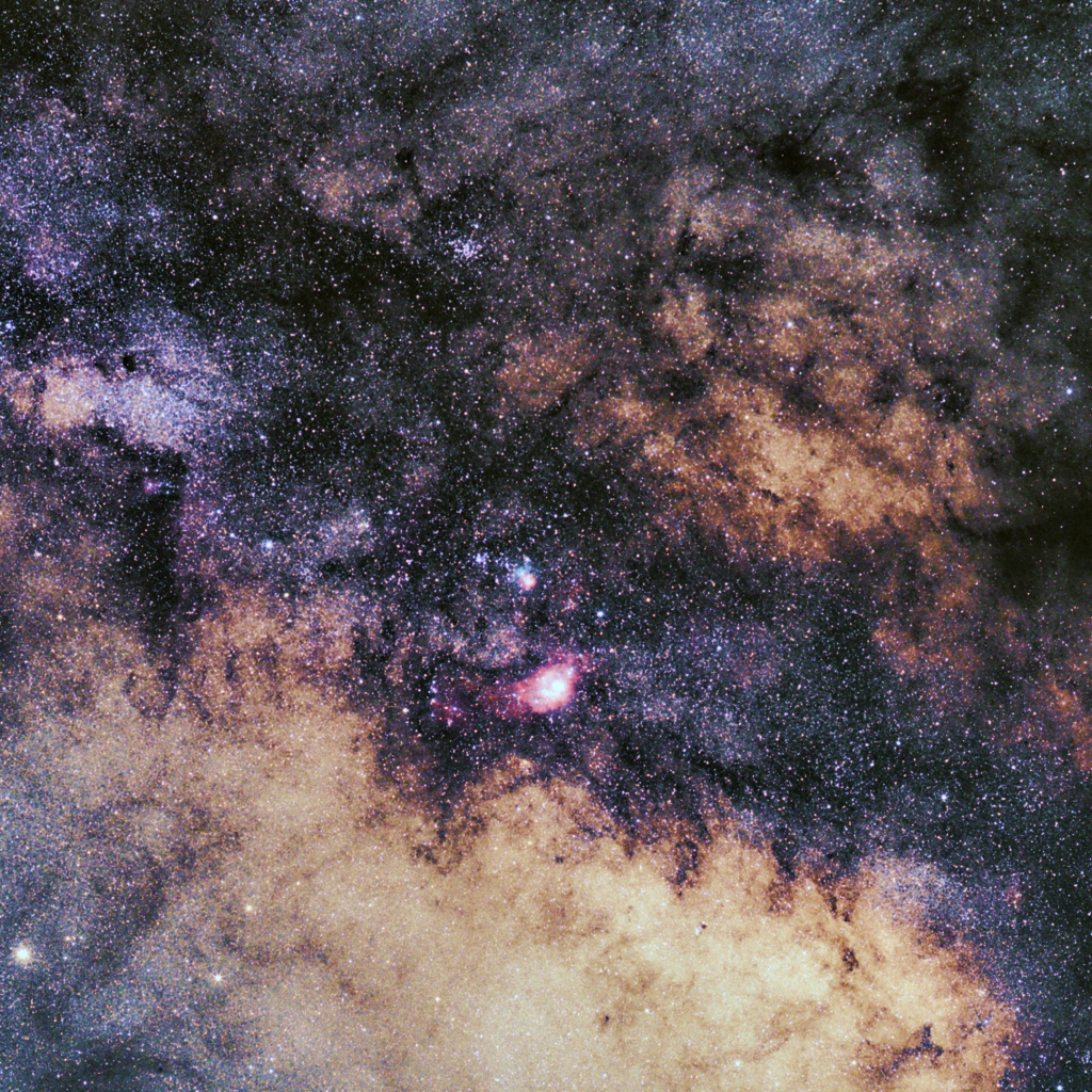 Млечный путь крупным планом