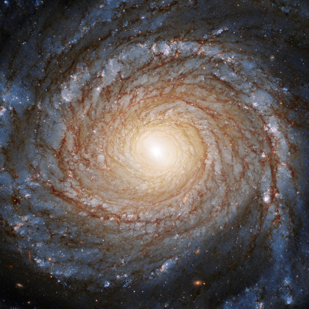 Космическая спираль в космосе 