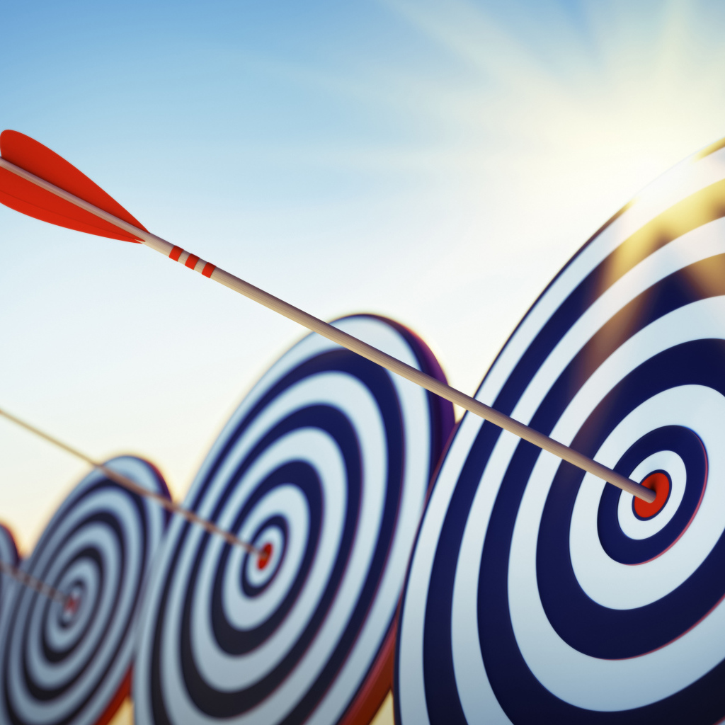 Мишени для стрельбы из лука со стрелой