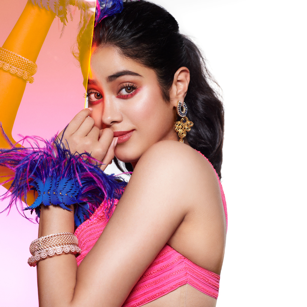 Молодая актриса болливуда Джанви Капур 