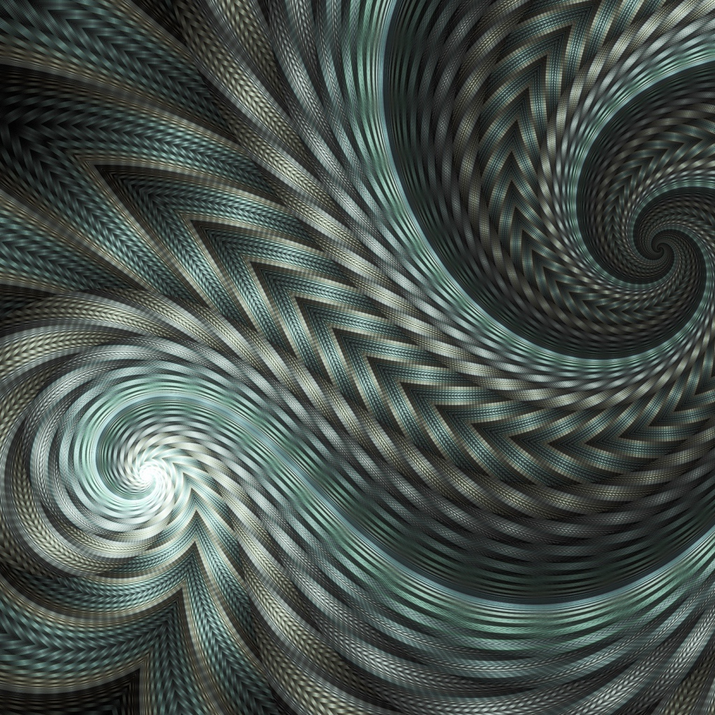 Красивый серый спиральный узор