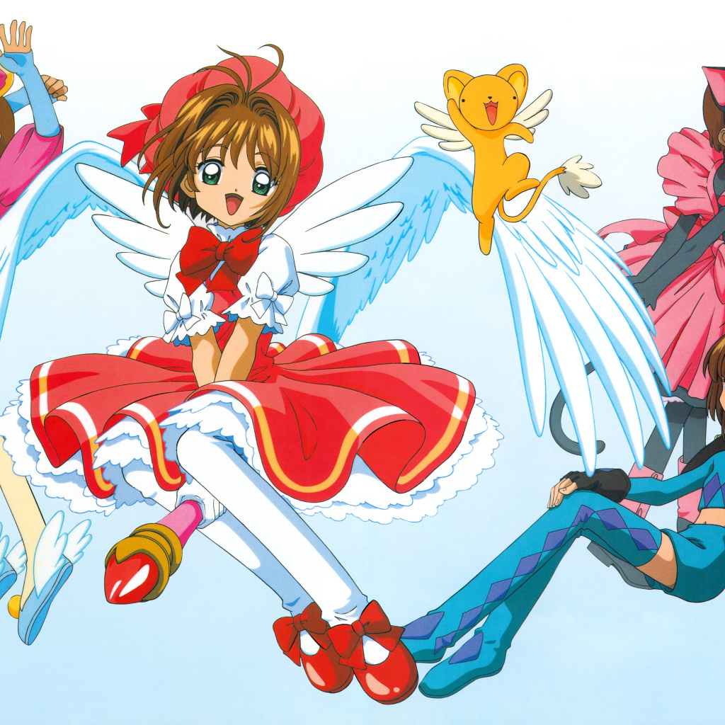 Персонажи аниме  Сакура - Собирательница Карт