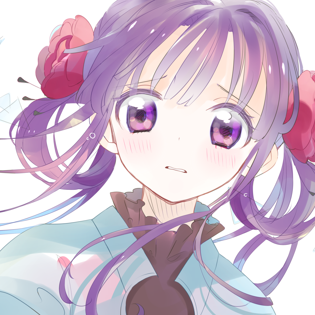 Girl with lilac hair Anime Dressing Boy Hanako-kun