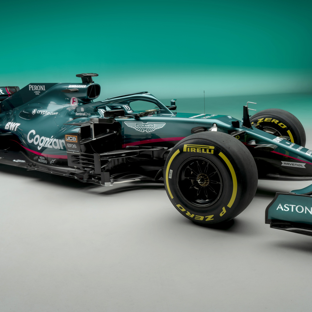 Гоночный автомобиль Aston Martin AMR21 2021 года серии  F1
