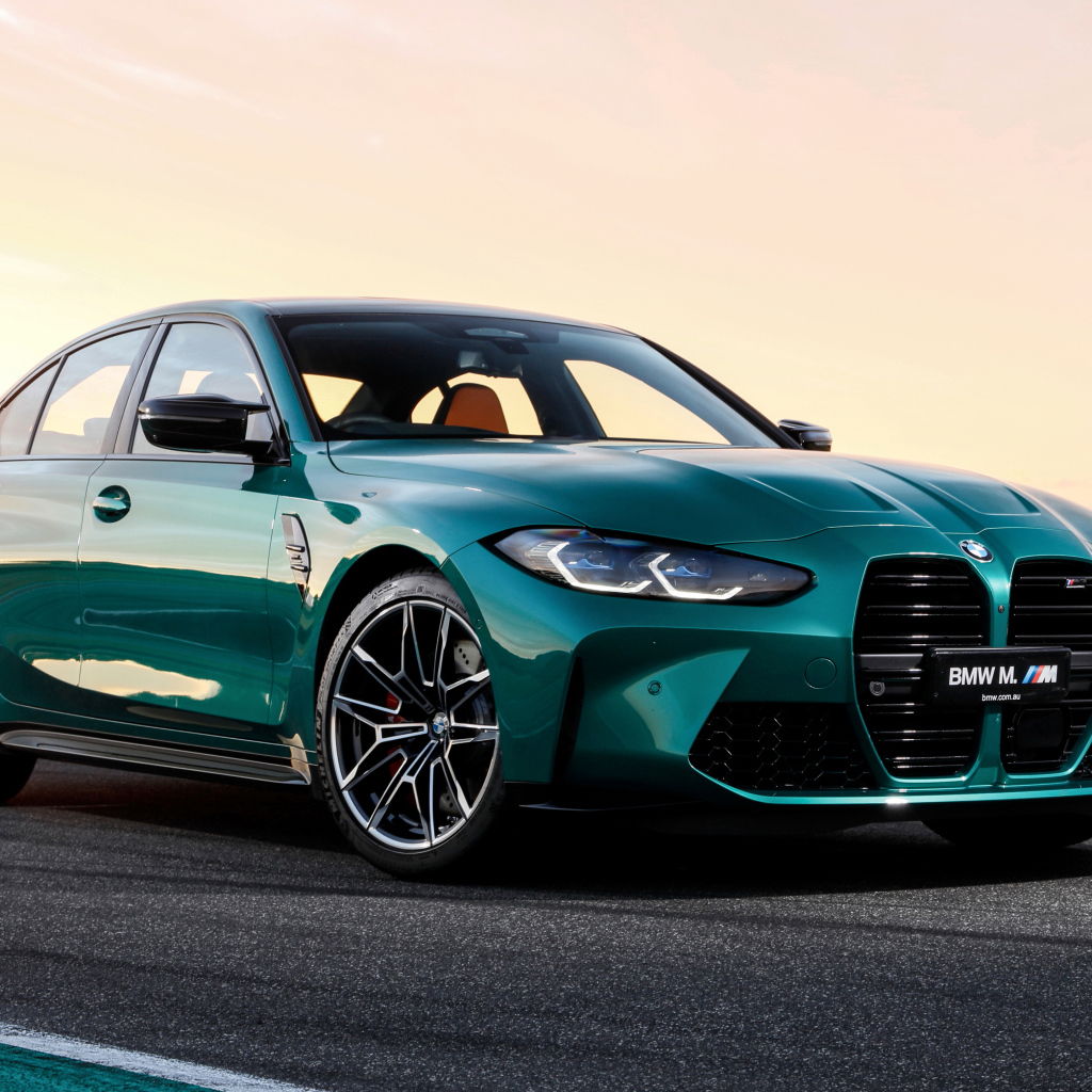 Стильный BMW M3 Competition 2021 года