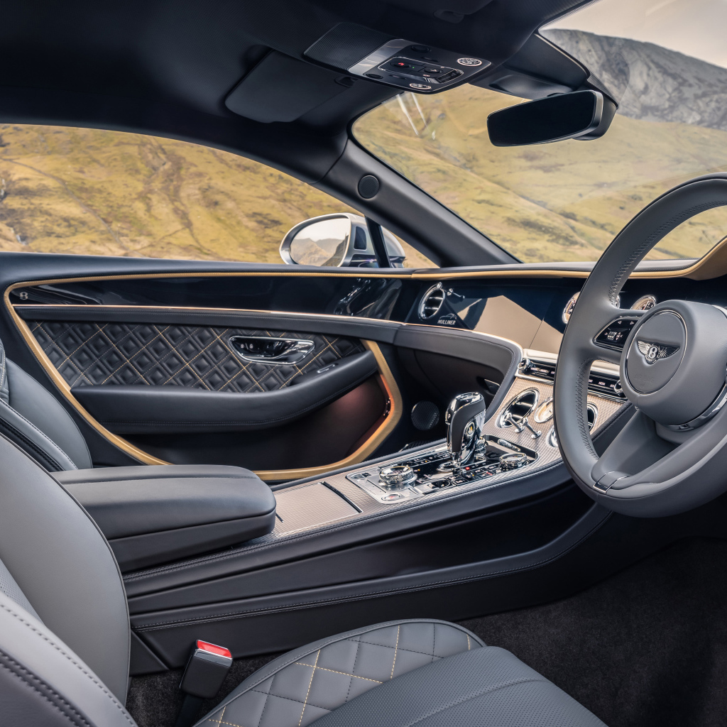 Кожаный салон автомобиля Bentley Continental GT Mulliner
