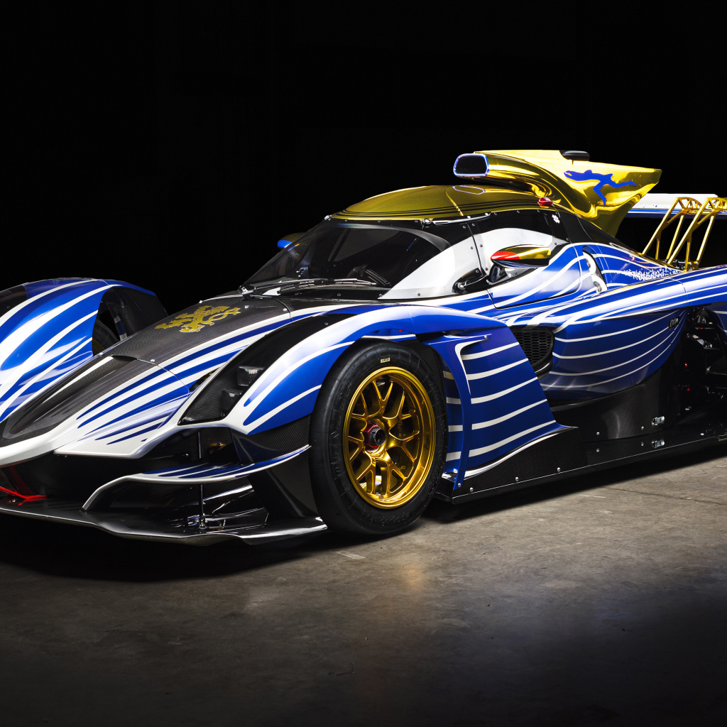 Гоночный автомобиль Praga R1 By Frank Stephenson 2021 года