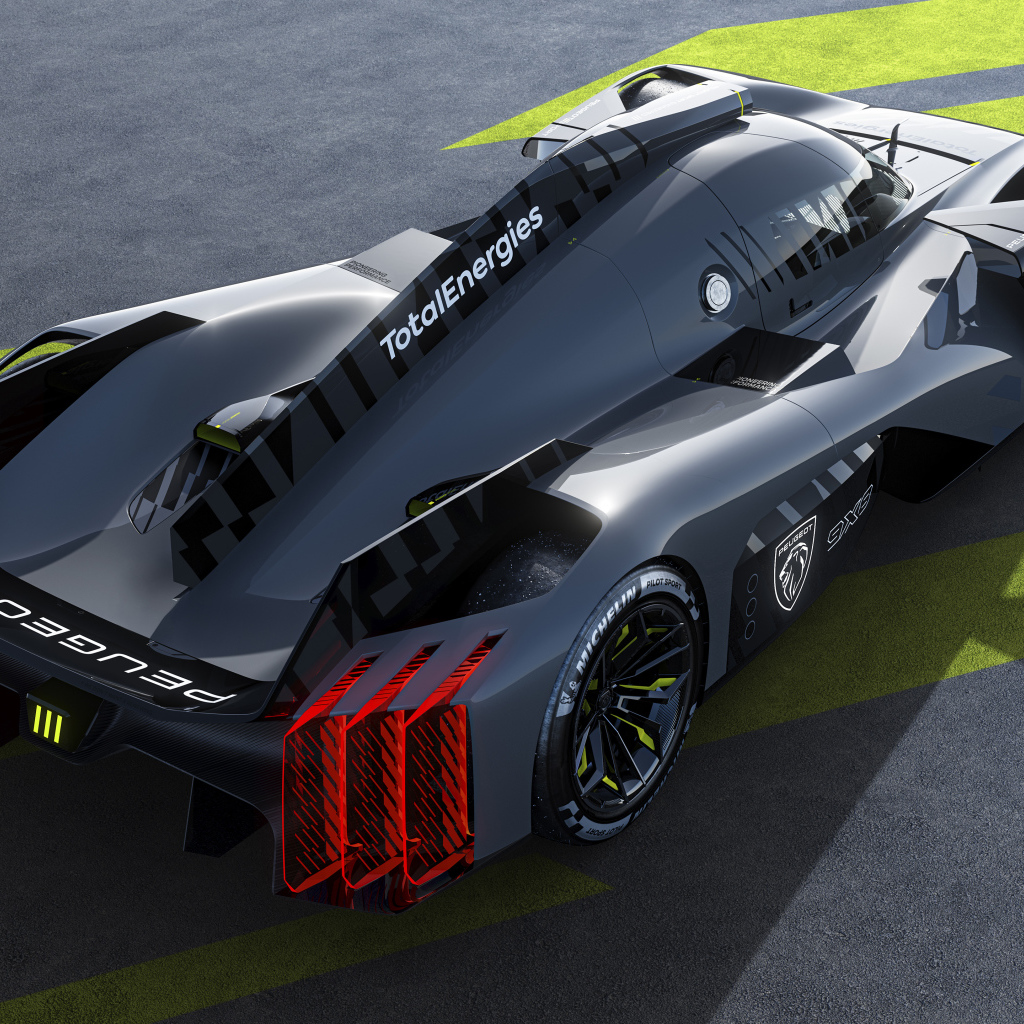 Гоночный автомобиль Peugeot 9X8,  2022 года