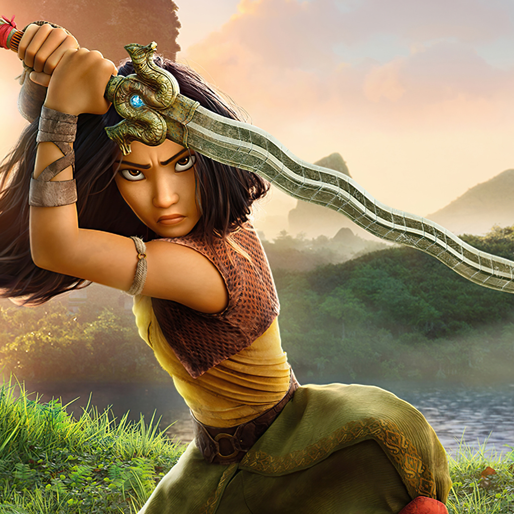 Персонаж Райя из мультфильма Райя и последний дракон, 2021