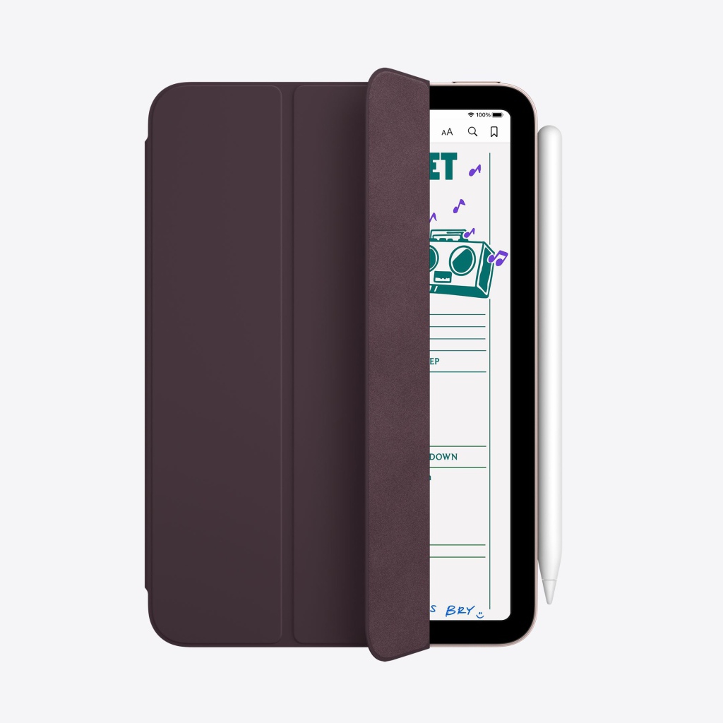 Новый iPad Mini 2021 года в кожаном чехле