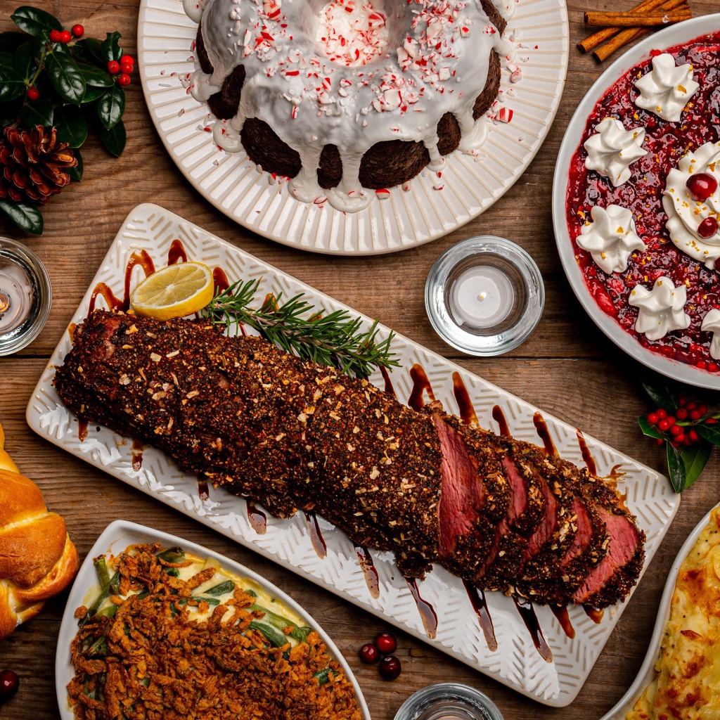 Вкусный праздничный стол 