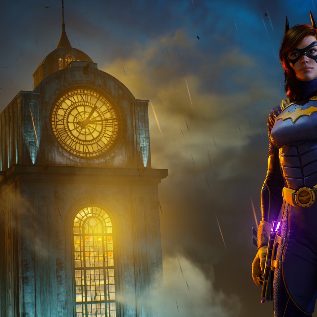 Batgirl character in the computer game Gotham Knights, 2021