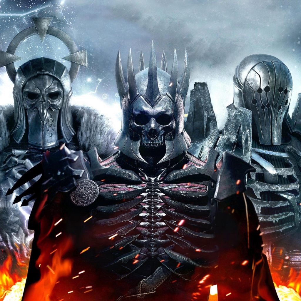 Темная сила из компьютерной игры Ведьмак 3: Дикая охота