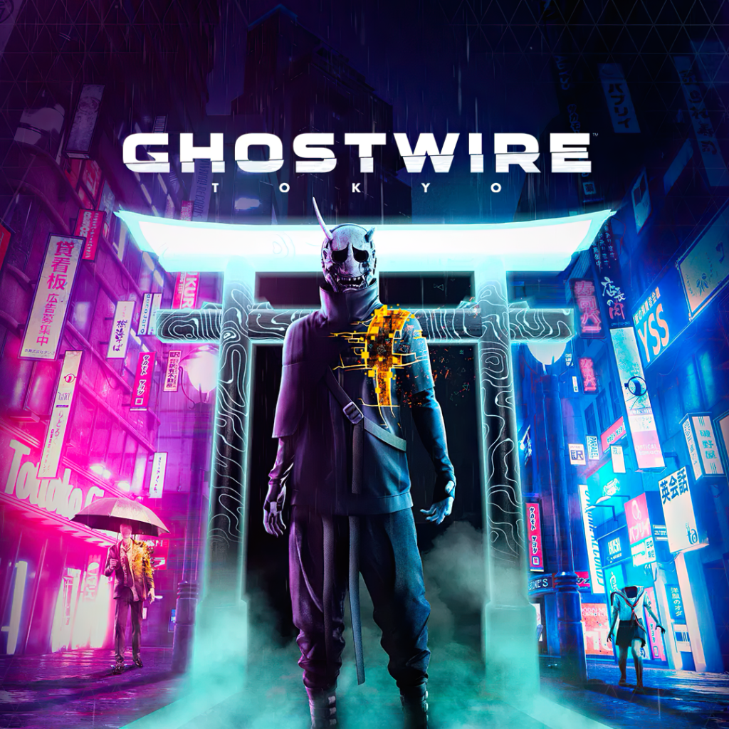 Poster for the computer game GhostWire: Tokyo, 2021