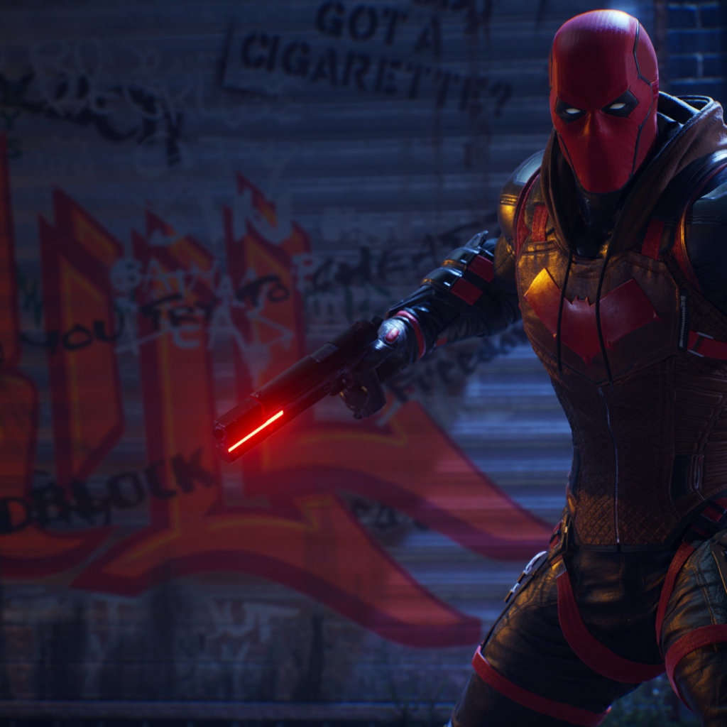 Красный колпак персонаж компьютерной игры Gotham Knights, 2021