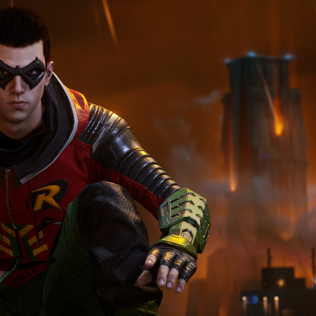 Робин персонаж компьютерной игры Gotham Knights, 2021