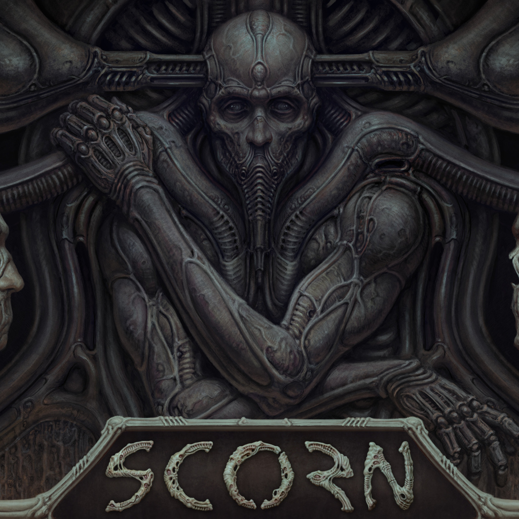 Постер компьютерной игры Scorn, 2021