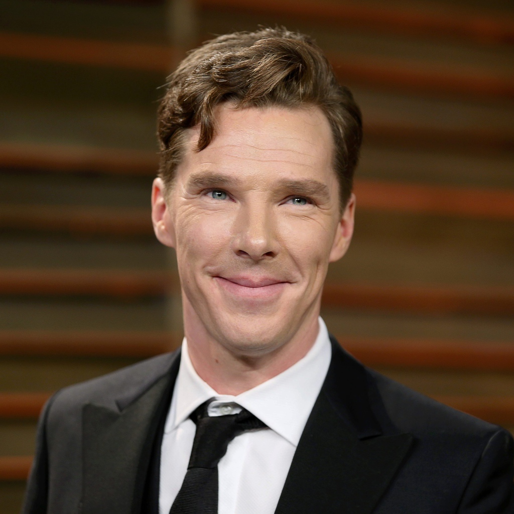 Милая улыбка актера Бенедикта Камбербэтча