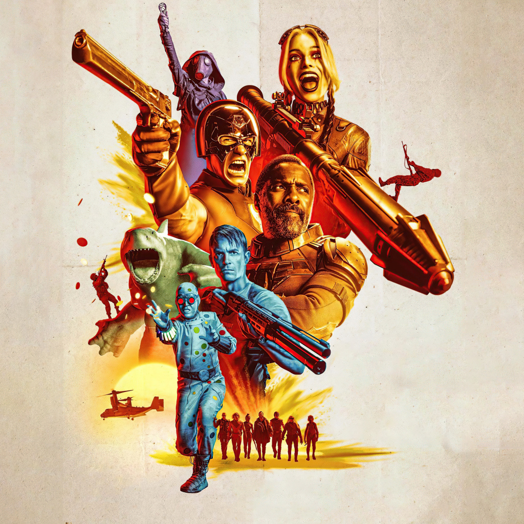 Яркий постер нового фильма  Отряд самоубийц: Миссия навылет, 2021