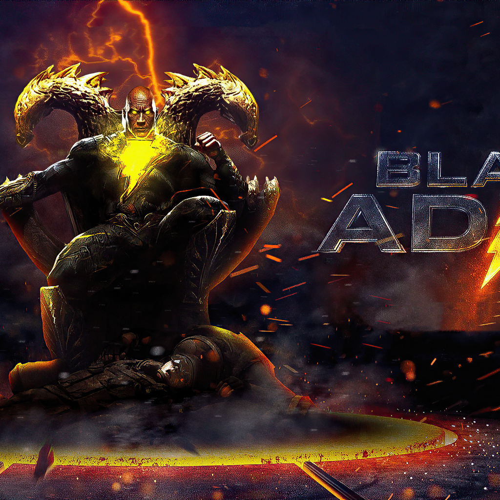 Постер фильма Черный Адам, 2022