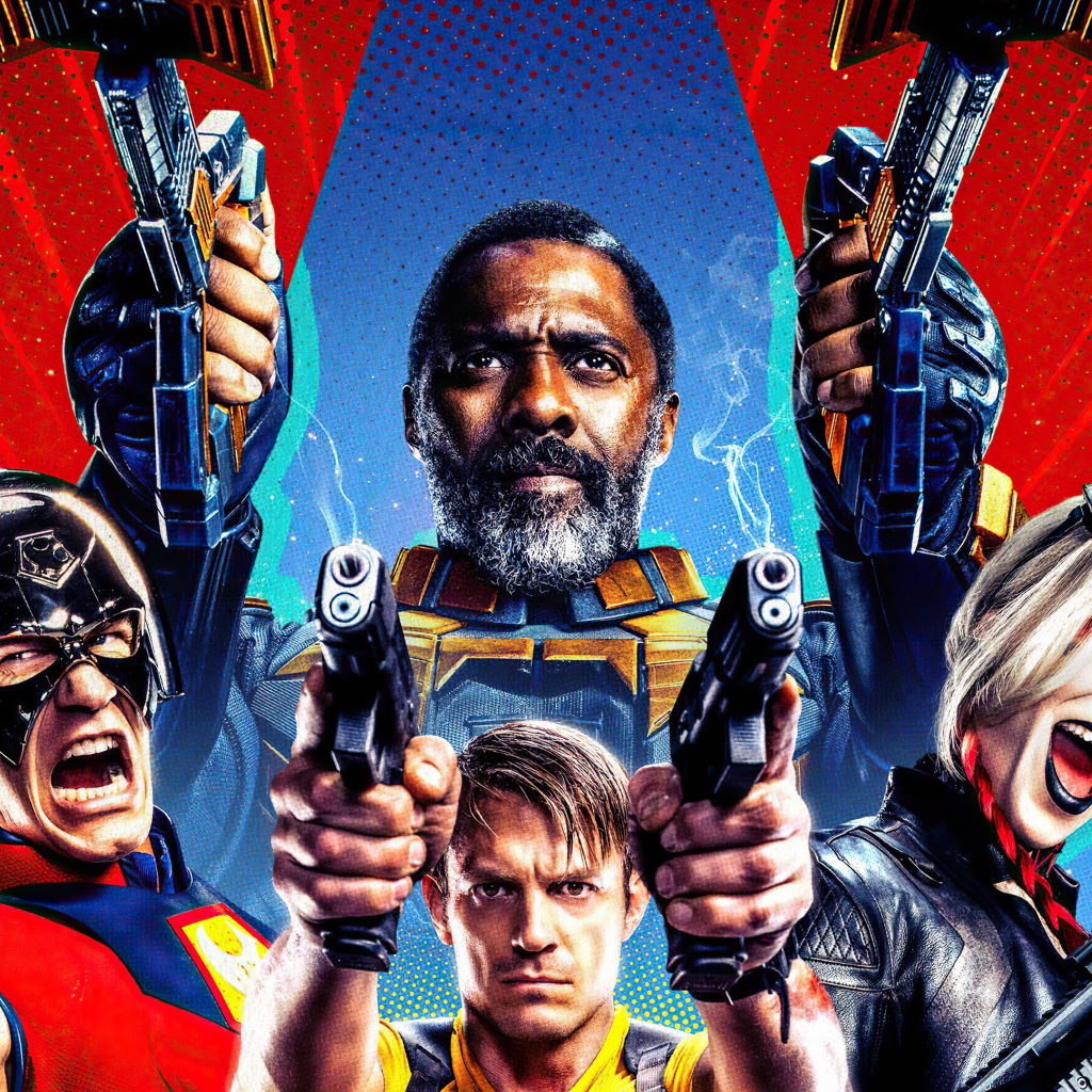 Постер супергеройского фильма Отряд самоубийц: Миссия навылет, 2021