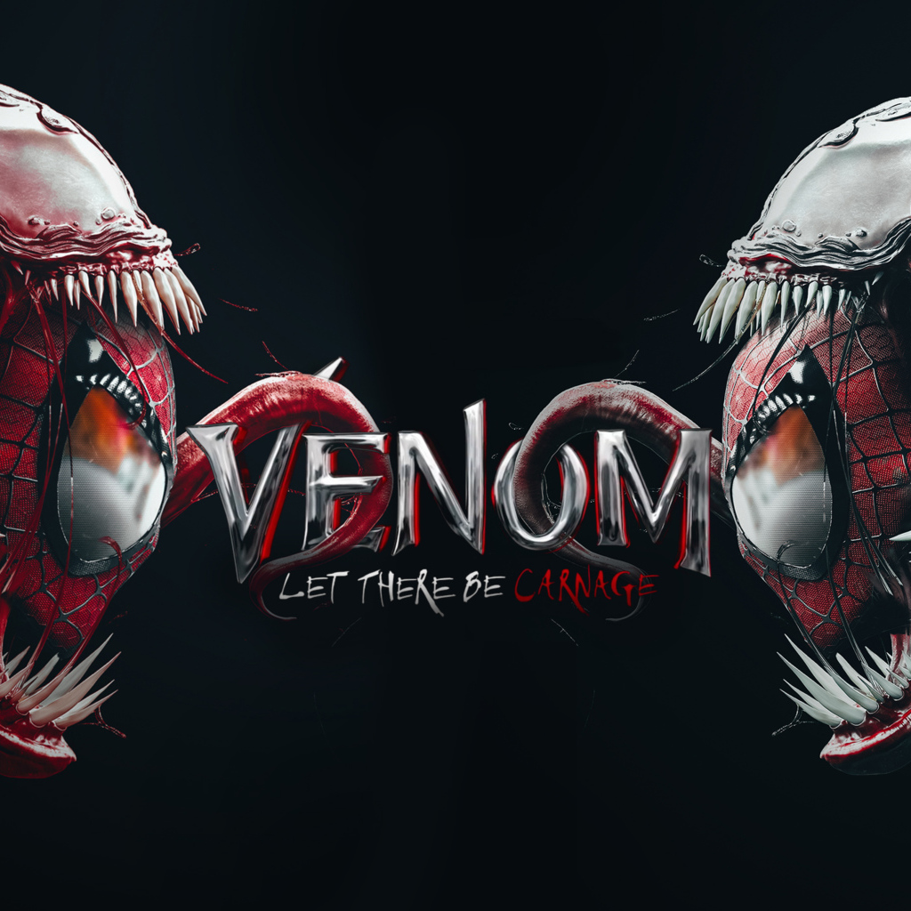 Постер нового фильма Веном 2, 2021