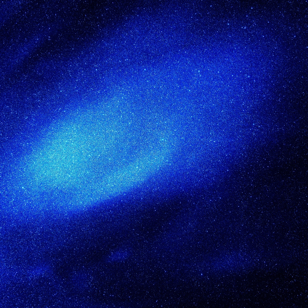 Яркая неоновая звездная туманность