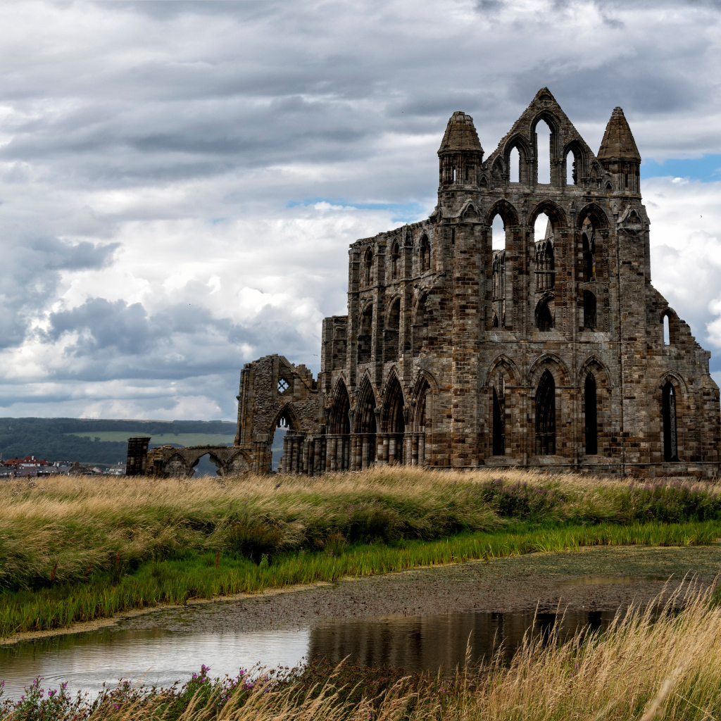 Монастырь Аббатство Уитби, Англия
