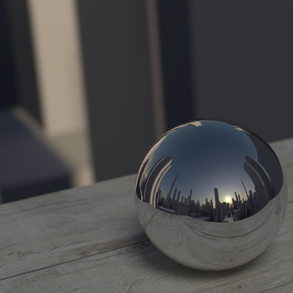 Большой стальной шар 