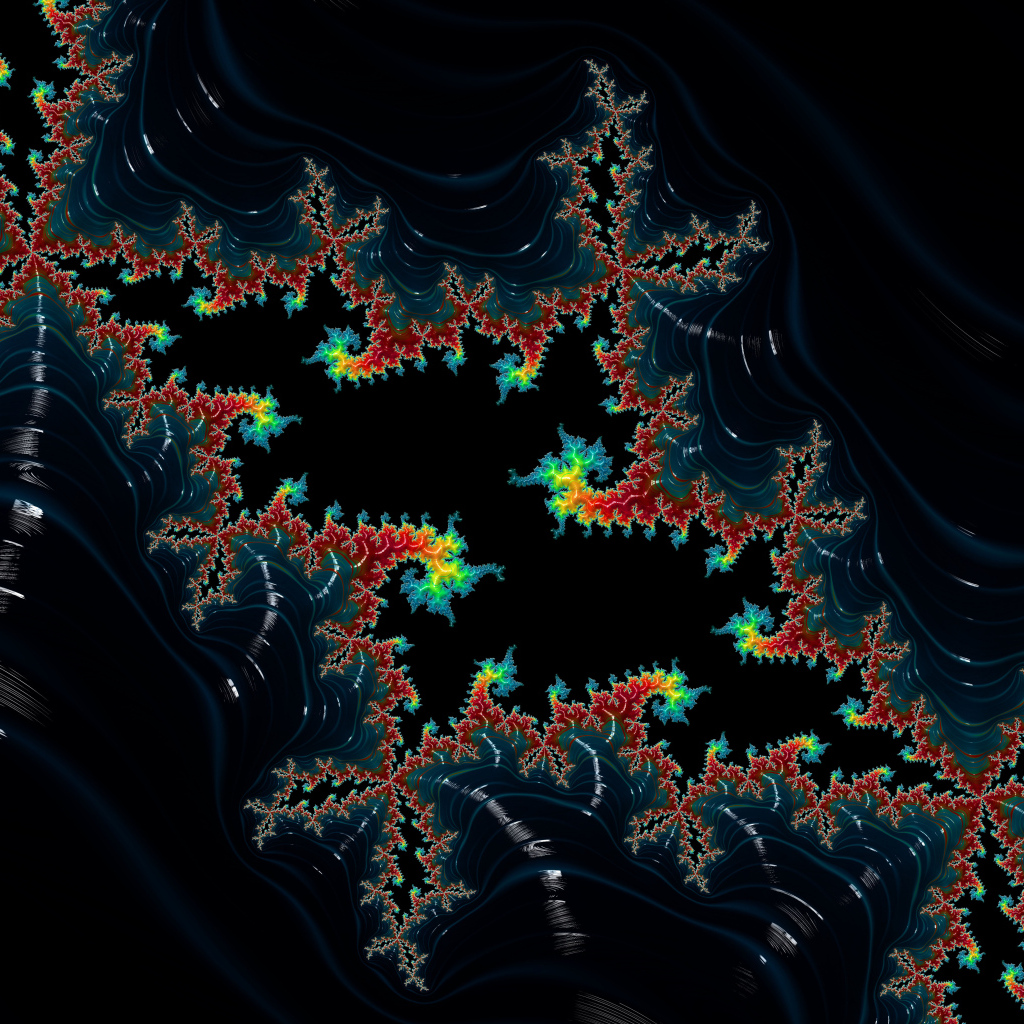 Странный  фрактальный рисунок