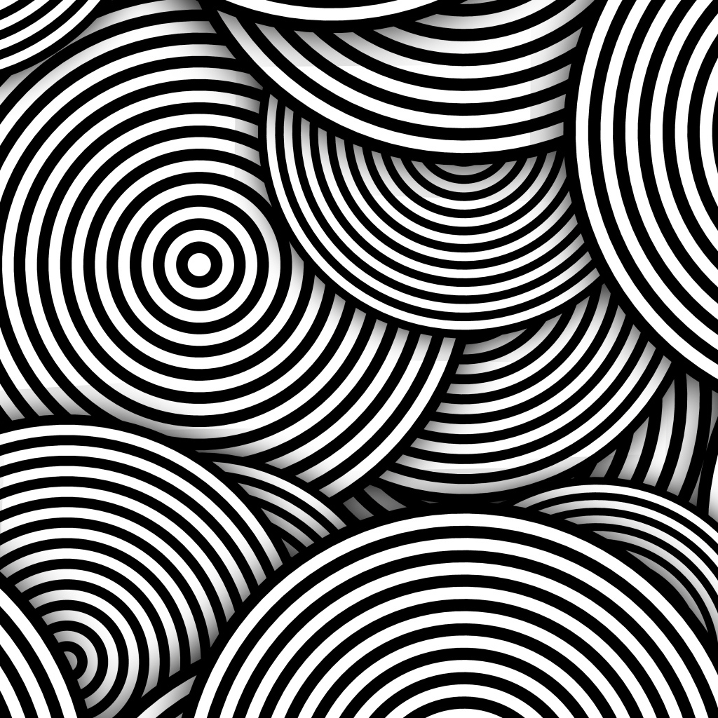 Черно белая иллюзия
