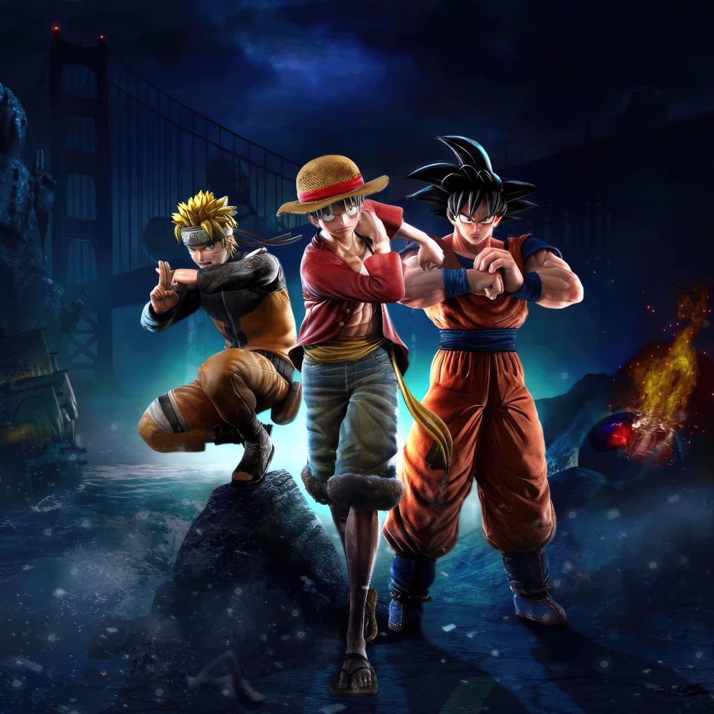 Три воина персонажа аниме