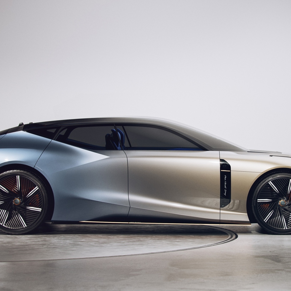 Автомобиль Lynk & Co вид сбоку