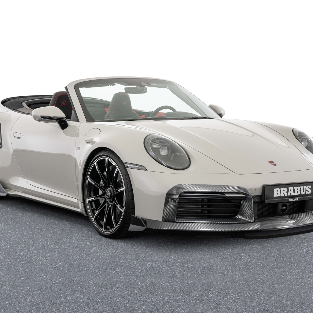 Серебристый Brabus 820 Cabriolet